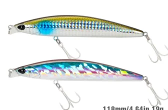 Señuelo TSURINOYA DW95 118F: alternativa al Ima Iborn 118F