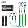 Correas para cañas de pescar en kayak: set de 4 correas elásticas