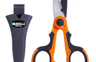 Tijeras de Pesca Samoya de Acero Inoxidable 420: Rendimiento y Durabilidad en Acción